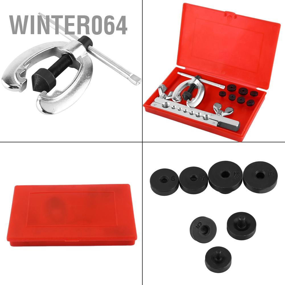 Winter064 Bộ dụng cụ loe ống 9 cái sửa chữa bao gồm kẹp rải chết