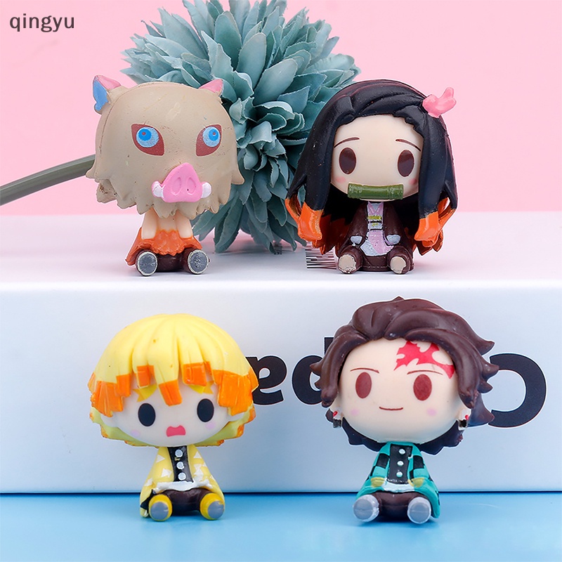 Bộ 4 Mô Hình Nhân Vật Phim Demon Slayer Sitg