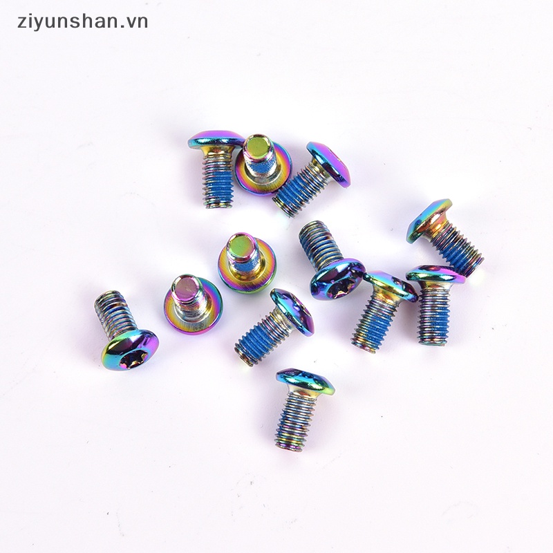 Bộ 12 Ốc Vít M5x10mm Cho Phanh Đĩa Xe Đạp