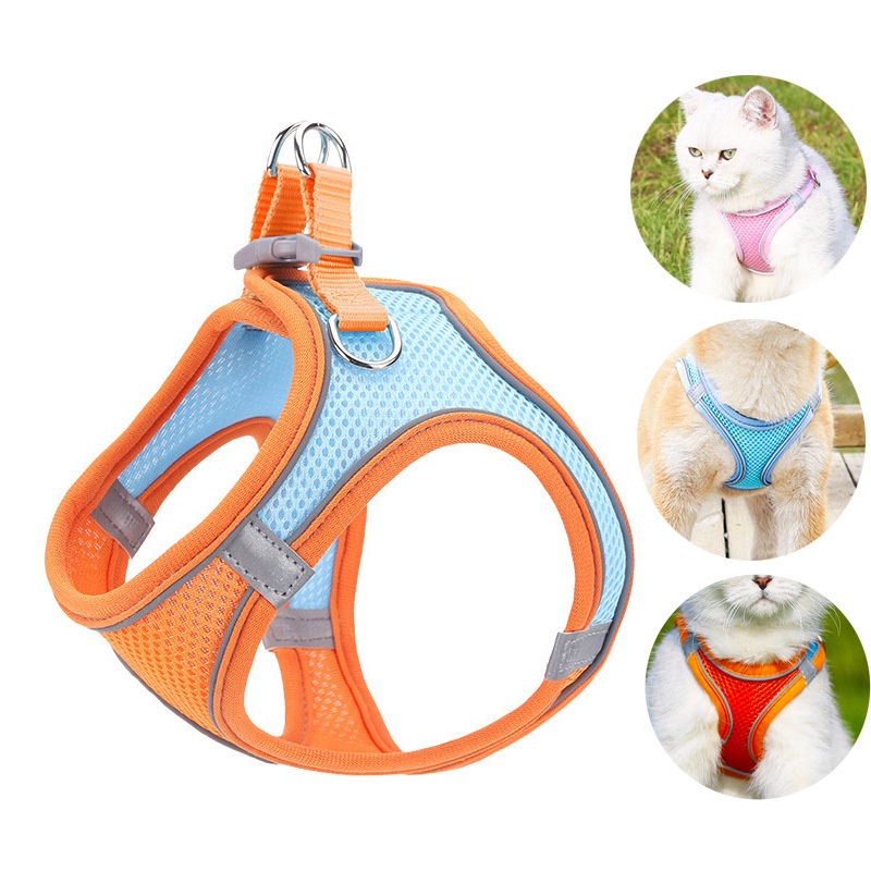 Dây Dắt Thú Cưng Đi Dạo Thiết Kế Phản Quang Thoáng Khí Tiện Dụng