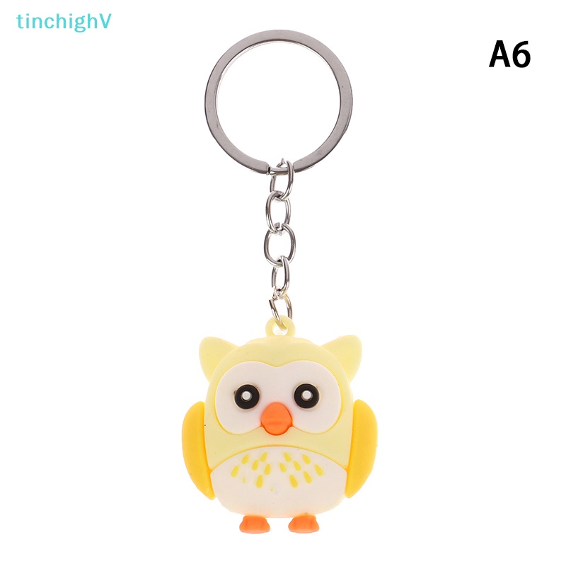 [TinchighV] 1 Móc Khóa Hình Cú Mèo Dễ Thương Sáng Tạo DIY