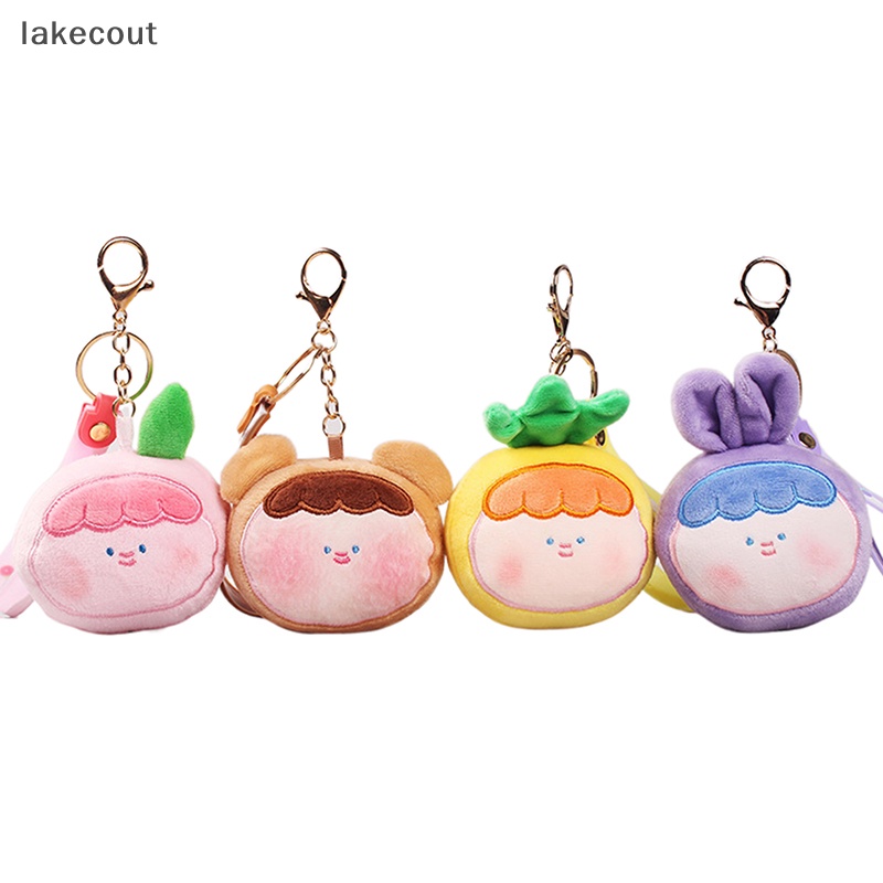 Móc Khóa Búp Bê Hoạt Hình Nhồi Bông Đáng Yêu