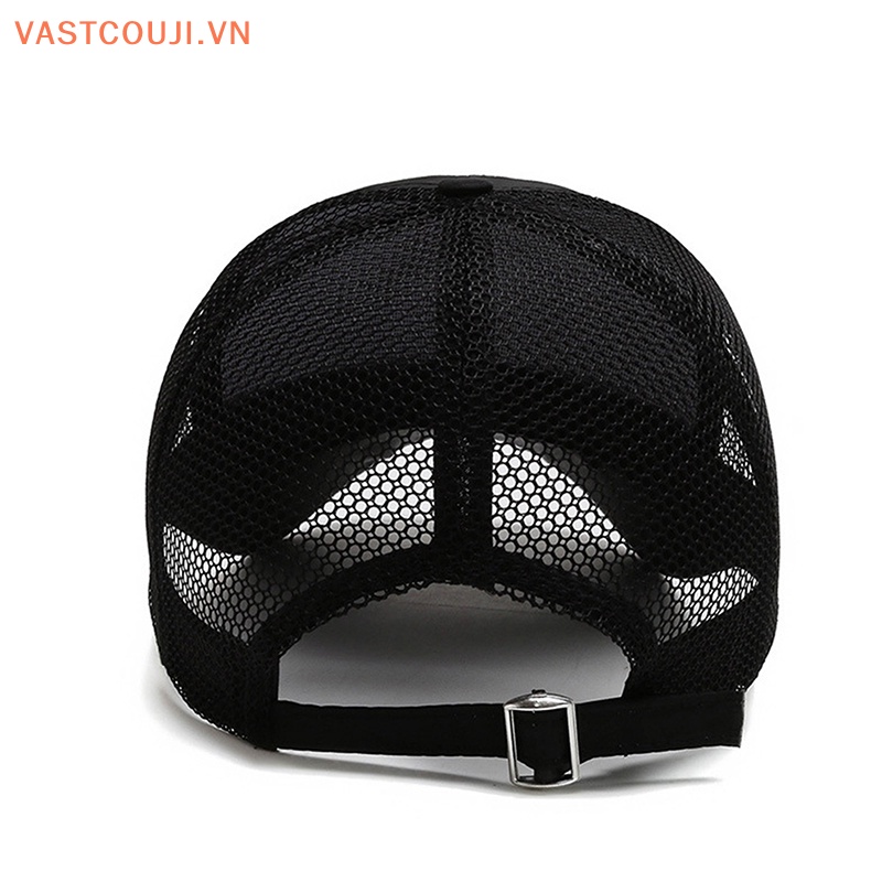 Mũ Lưỡi Trai VASTJI Phối Lưới Thoáng Khí Thời Trang Mùa Hè Cho Nam