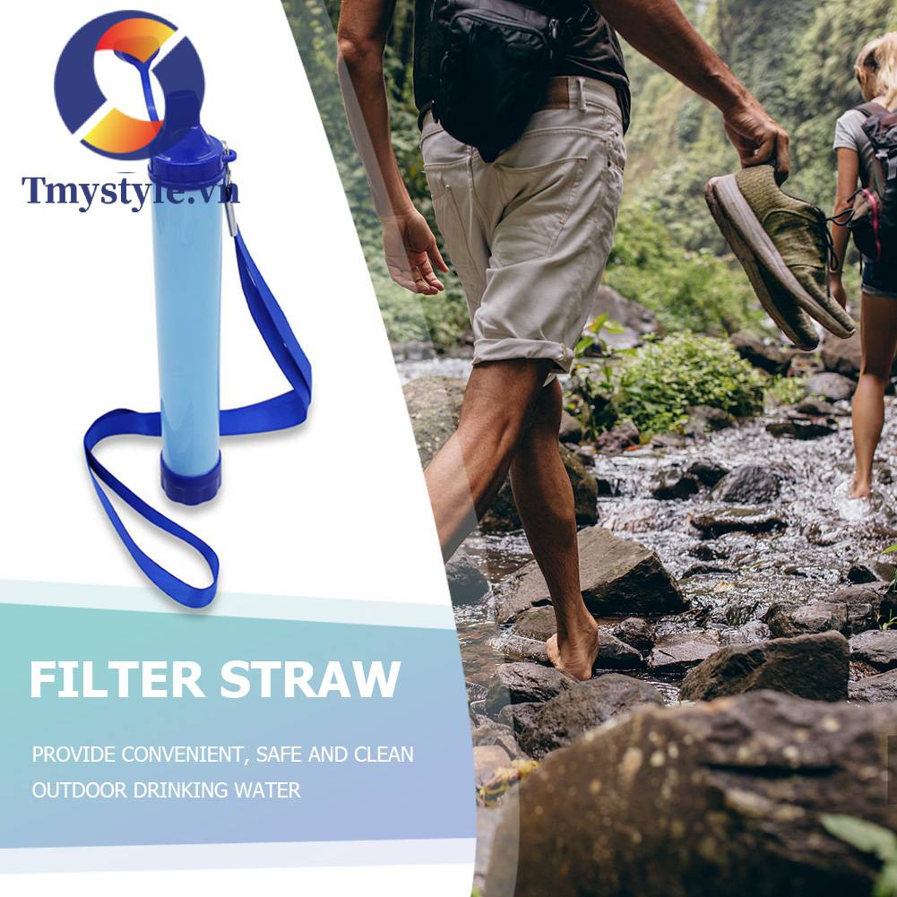 Ống Hút Lọc Nước Khẩn Cấp Di Động Cho Hoạt Động Ngoài Trời