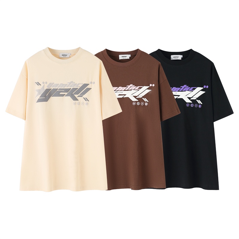 Áo Thun Ngắn Tay Dáng Rộng Thời Trang Cá Tính