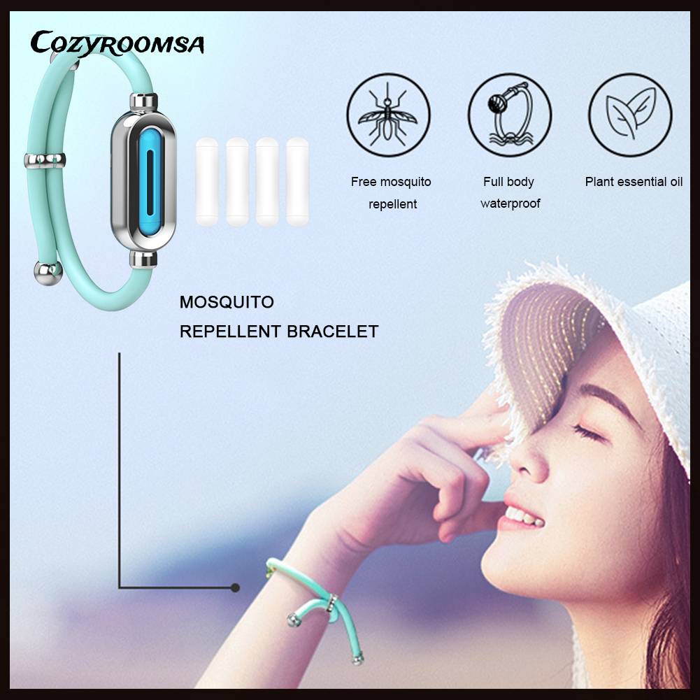 Vòng Đeo Tay Đuổi Muỗi Cắn Tiện Dụng