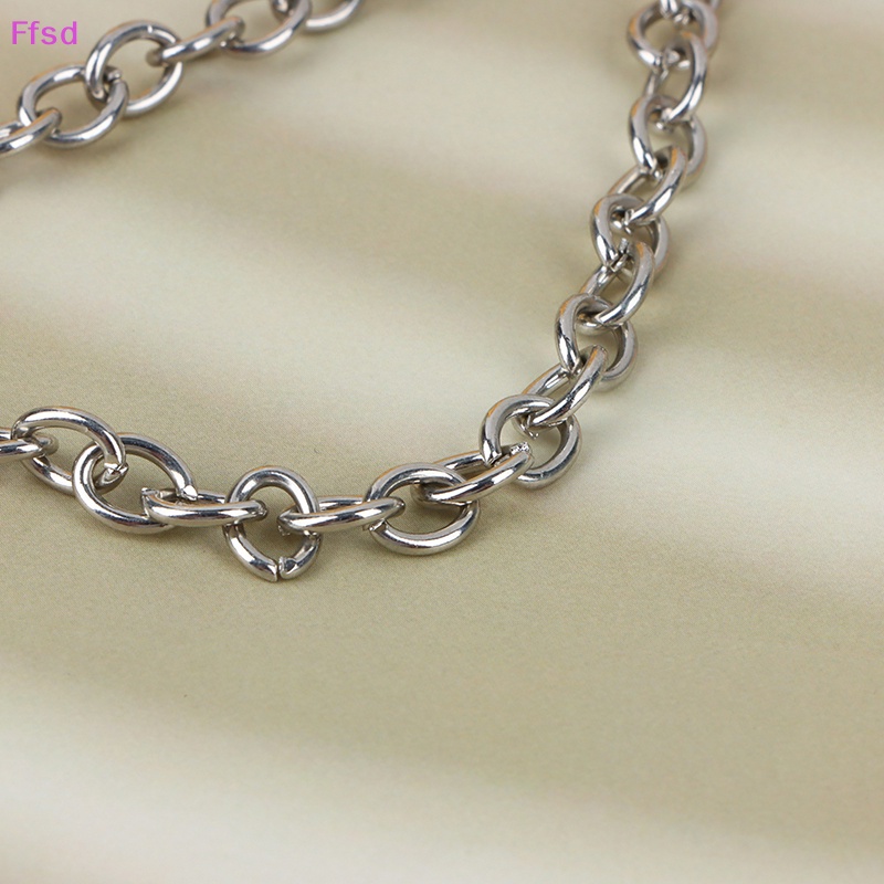 1 Túi Đựng Mắt Kính Bằng PVC Trong Suốt Phối Dây Xích Kim Loại Độc Đáo Thời Trang Cho Nữ