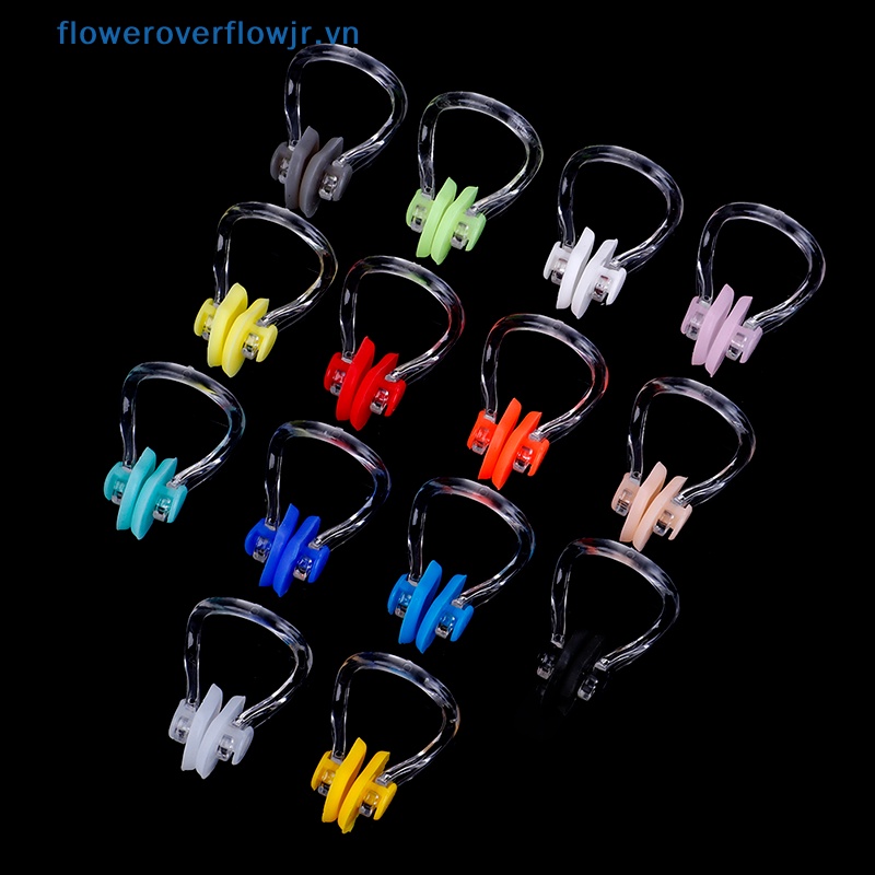 2 Kẹp Mũi Bằng Silicone Dùng Tập Bơi Tiện Dụng