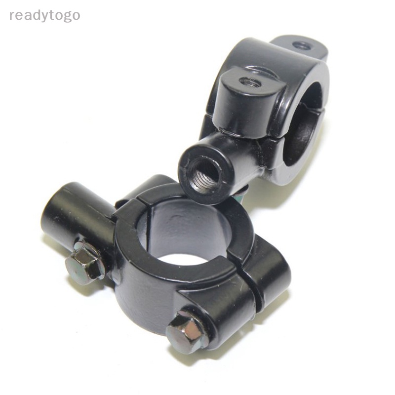 Giá Đỡ Kính Chiếu Hậu 8mm Bằng Nhôm Màu Đen Thông Dụng Cho Xe Máy
