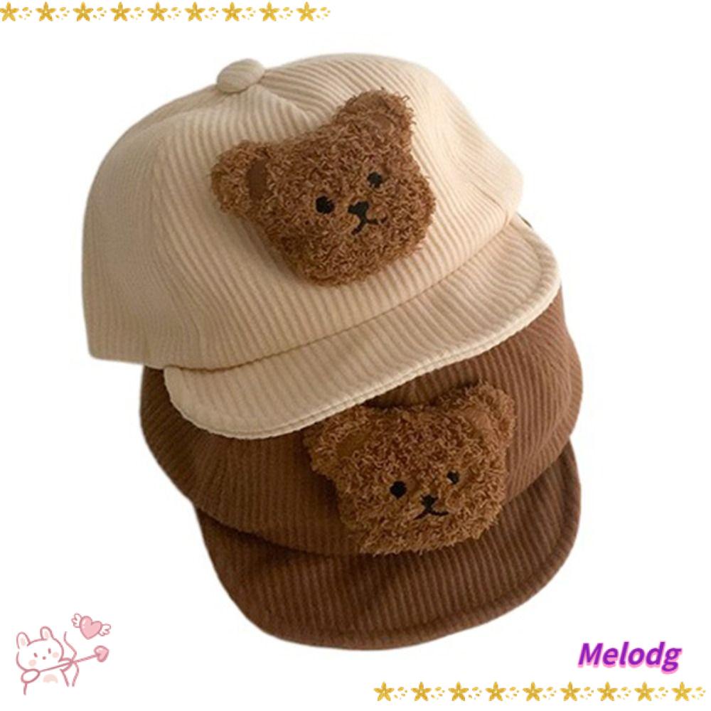 MELODG Mũ Trùm Đầu Dày Dặn Giữ Ấm Cho Bé Sơ Sinh