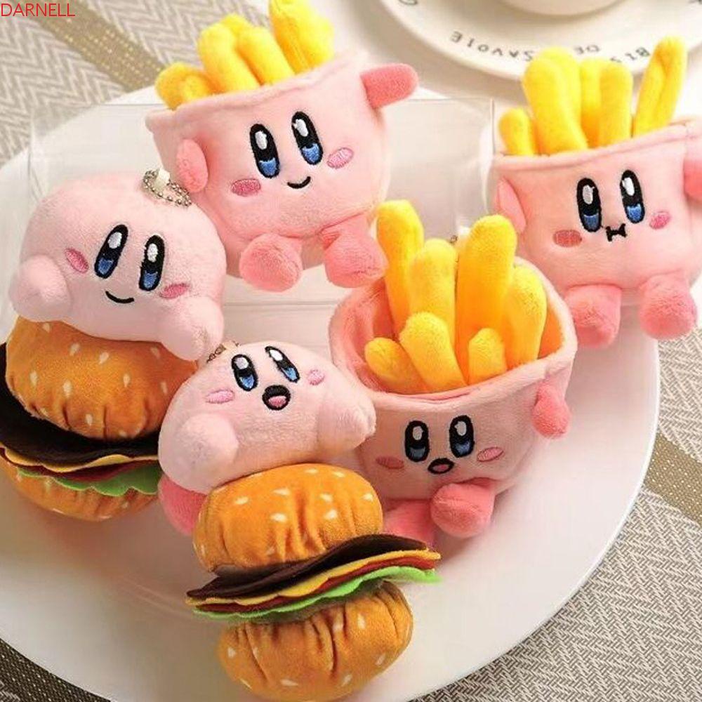 DARNELL Móc Khóa Búp Bê Kirby Nhồi Bông Dễ Thương