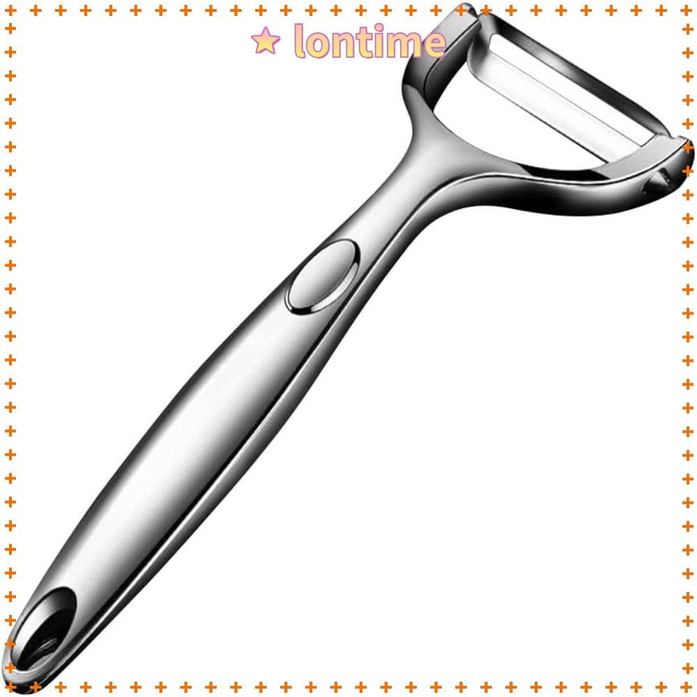 LONTIME Set 2 Dụng Cụ Gọt Vỏ Khoai Tây Bằng Thép Không Gỉ