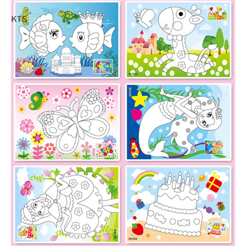 Bộ Tranh Đính Đá 5D Tự Làm Họa Tiết Hoạt Hình