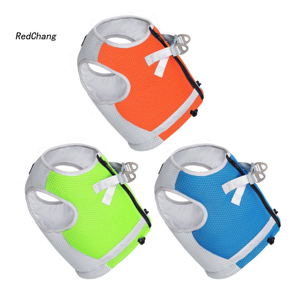 Rc ~ Áo Vest Phản Quang 3 Lớp Thoáng Khí Chống Tia UV Tự Làm Mát Trong Ngày Hè Cho Cún Cưng