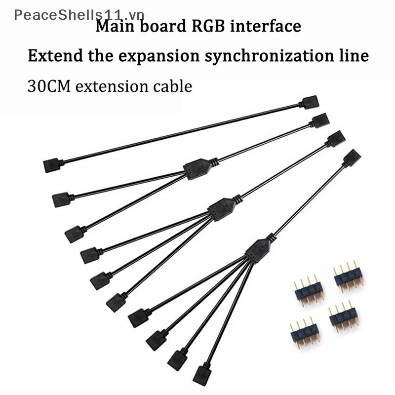 Bo Mạch Chủ RGB 12V 4-pin 5V ARGB 3-pin Chất Lượng Cao