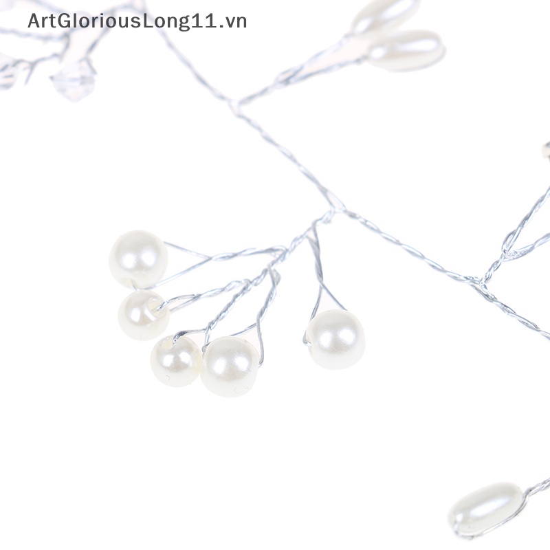 Cài Tóc Đính Hạt tiara Phụ Kiện Cô Dâu