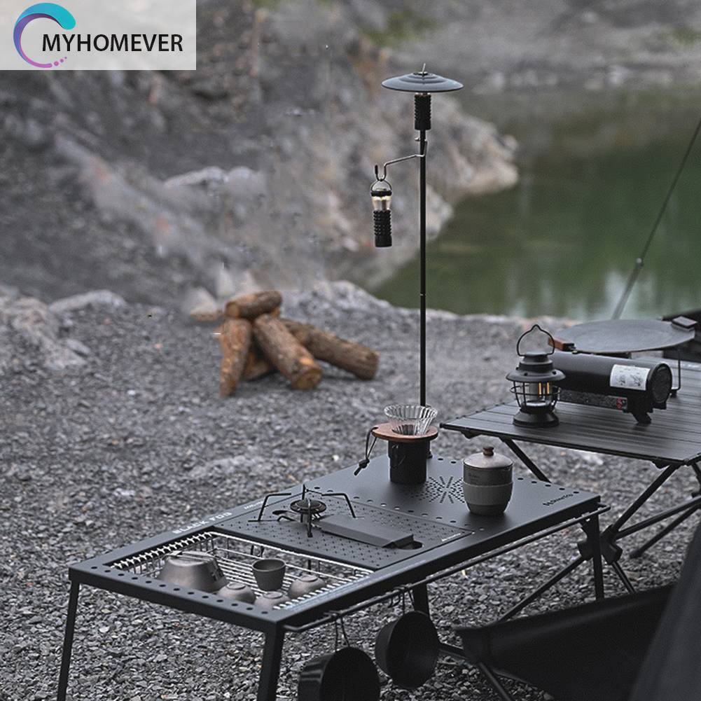 Giá Đỡ Đèn Cắm Trại Bằng Hợp Kim Nhôm Tháo Rời Được