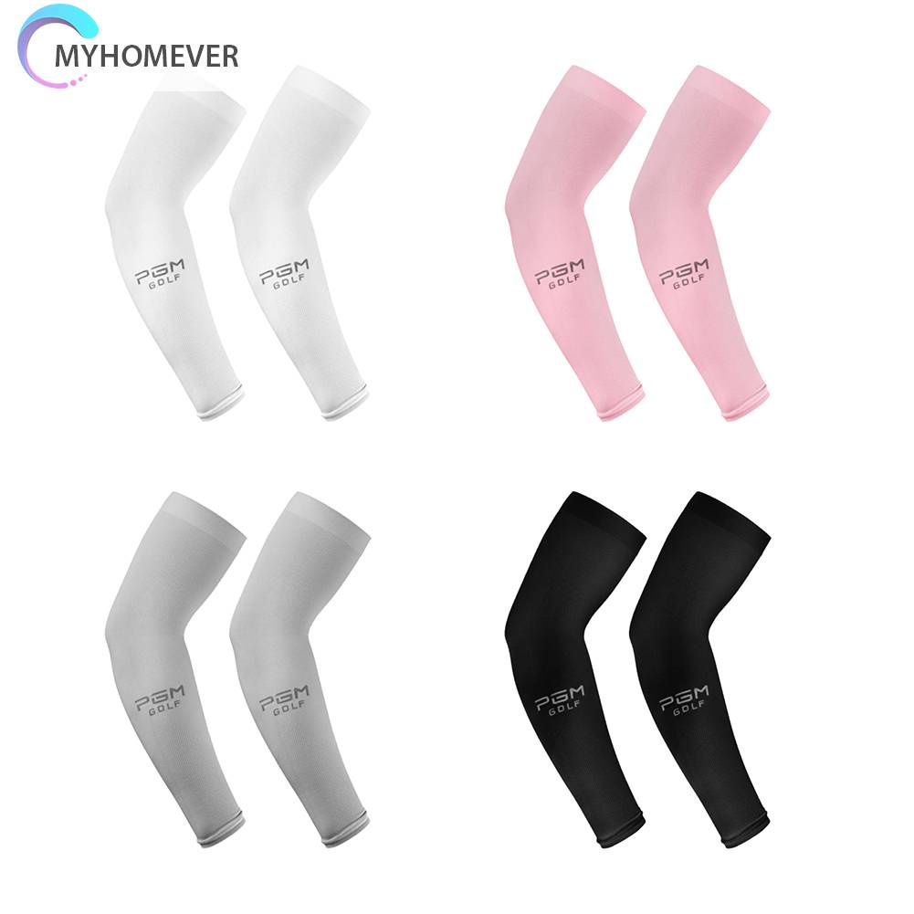 Set 2 Vỏ Bọc Cánh Tay Co Giãn Thoáng Khí Mát Mẻ Cho Hoạt Động Thể Thao Ngoài Trời