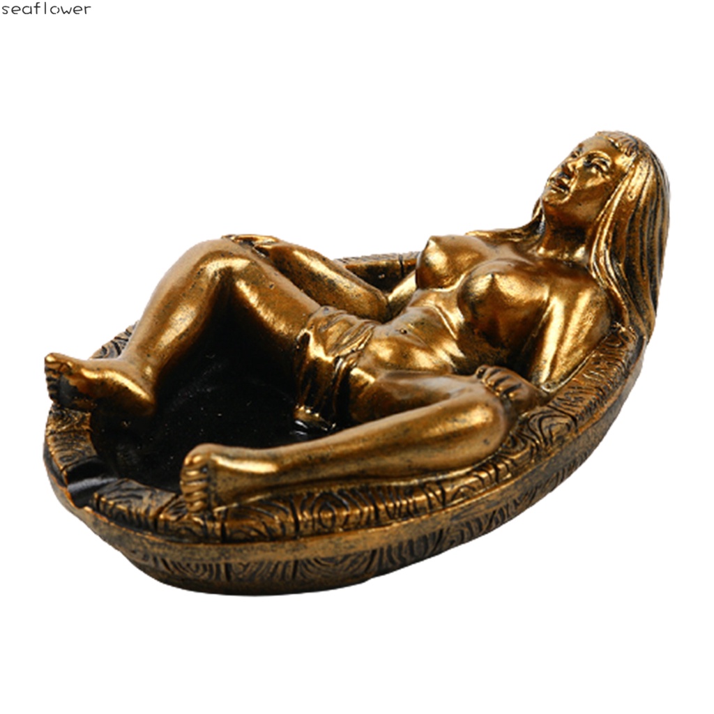 Gạt Tàn Thuốc Bằng Nhựa Resin Không Nắp Hình Người Phụ Nữ Naked Beauty Women Sáng Tạo Cho Nhà Ở / Văn Phòng / Quán BarNaughty Không Có Nắp