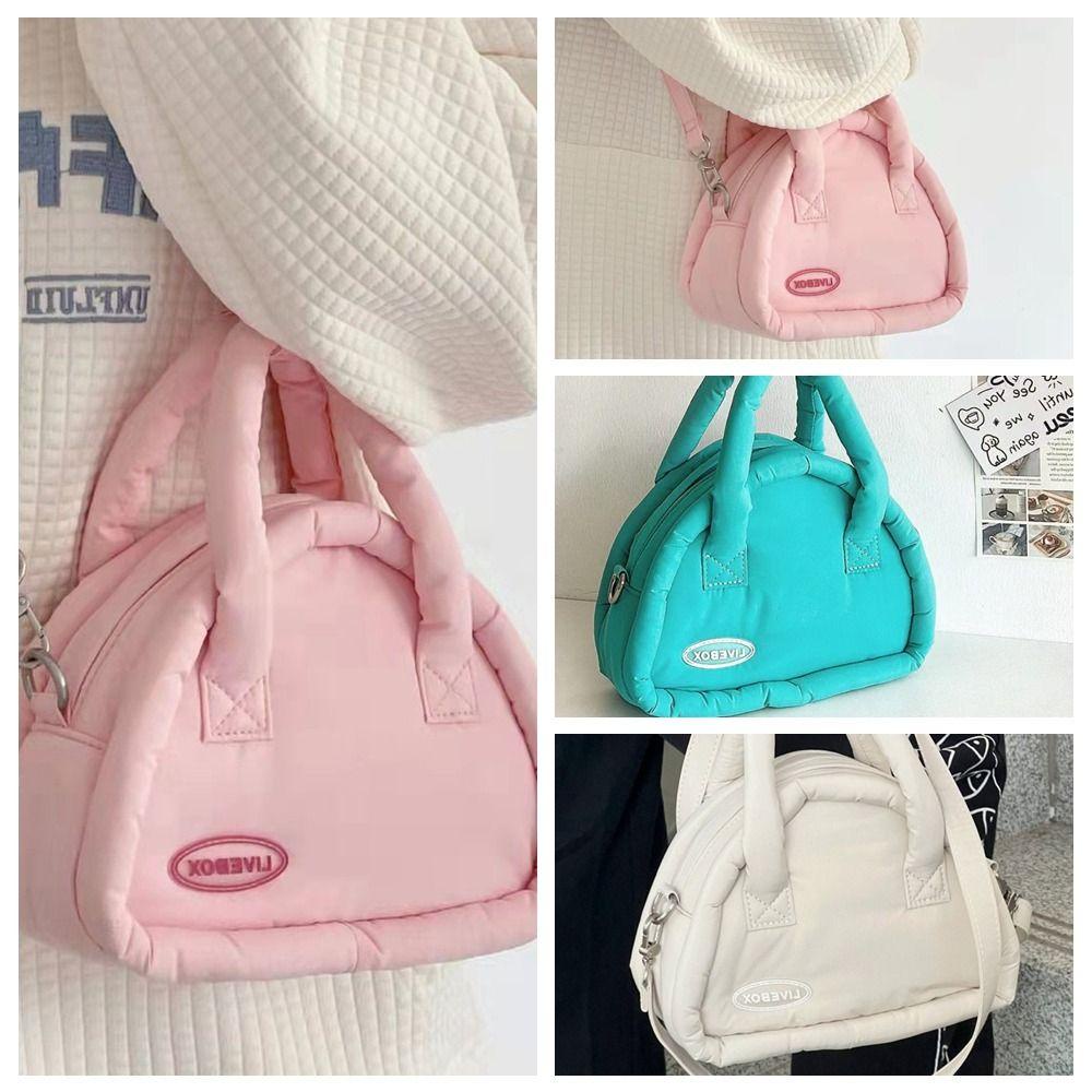 LOMBARD Túi Đeo Chéo Vai Bằng Vải Bạt Nylon Sức Chứa Lớn Dành Cho Nữ