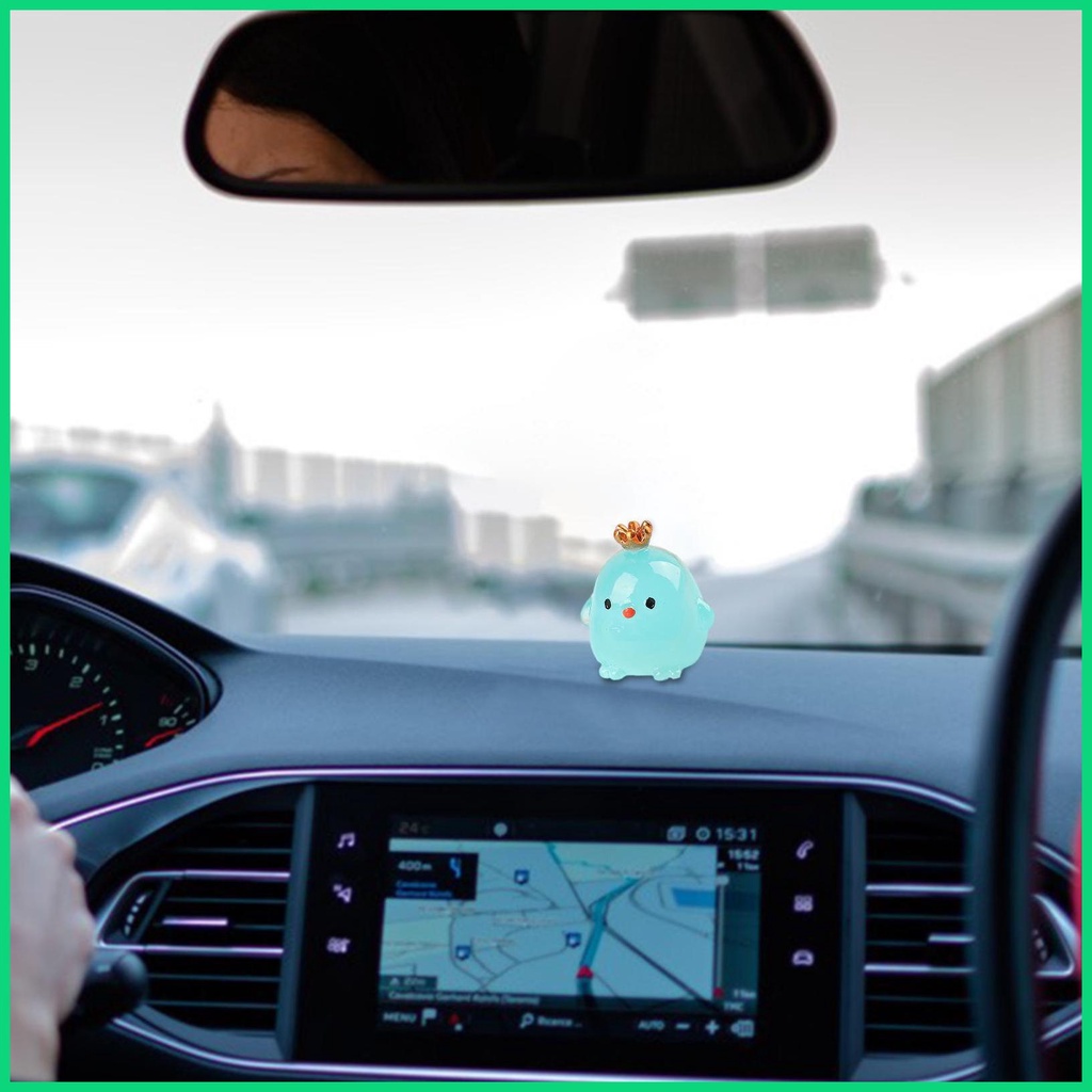 Vịt Đồ Chơi Phát Sáng Bằng Nhựa Resin Dễ Thương Dành Cho Phòng Trẻ Em