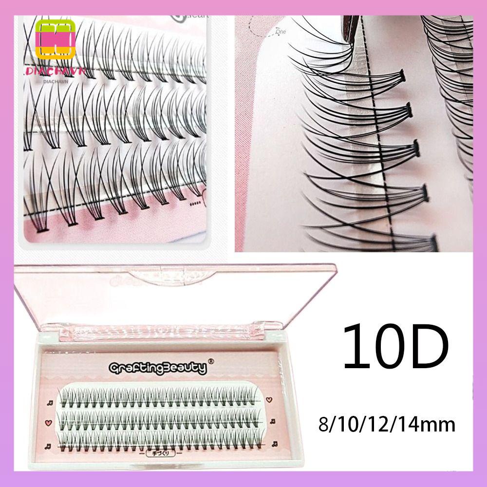 DIACHAVN Lông Mi Giả 5Rows 10D Làm Dày Và Dài Mi