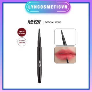 Cọ Viền Môi Merzy Lip Brush , Cọ môi Merzy có nắp đậy