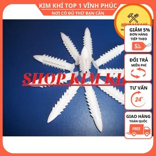 Tắc kê nở nhựa số lượng 1 gói 10 con