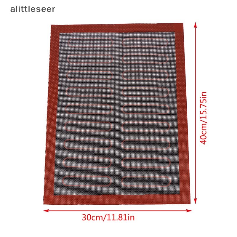 Thảm Nướng Bánh Bằng Silicon Gel Đục Lỗ Chống Dính 40x30cm n