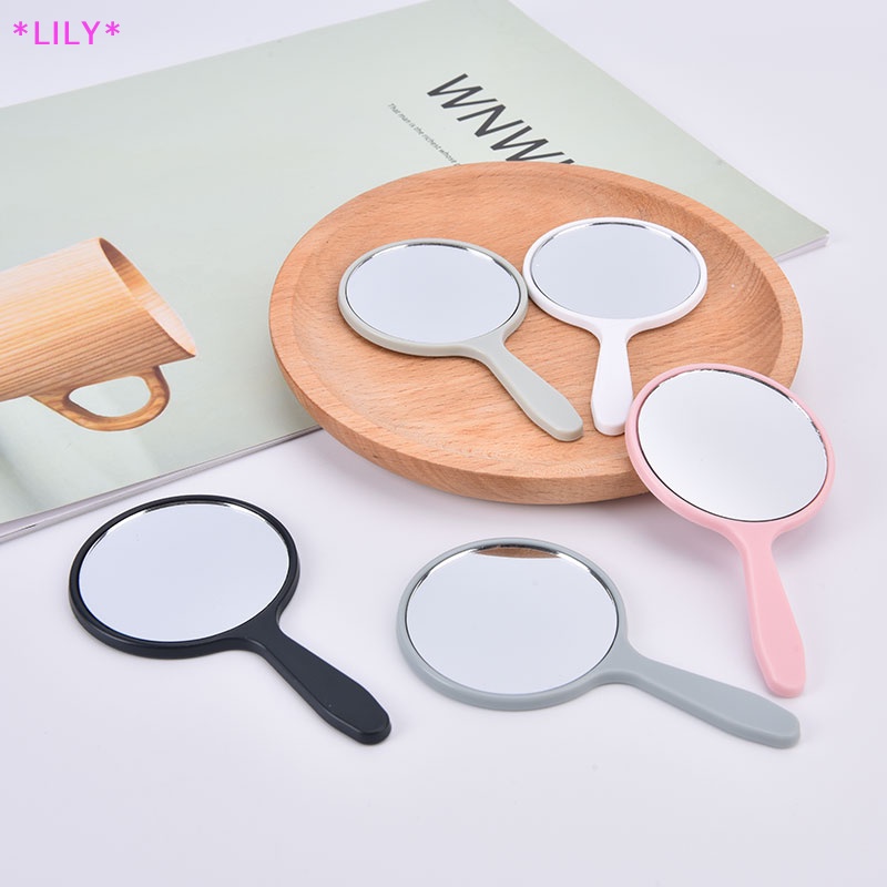 Lily cầm tay trang điểm gương Vòng Vanity gương với xử lý tay gương mỹ phẩm uuu