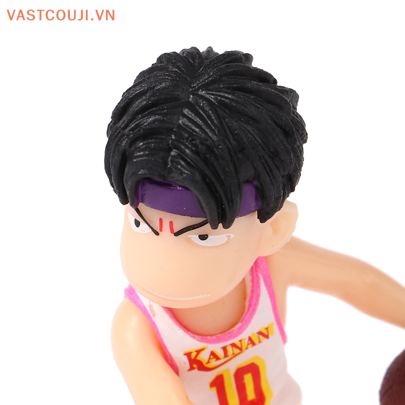 Bộ 5 Mô Hình Nhân Vật Anime Slam Dunk Akagi Takenori Rukawa Kaede Slamdunk