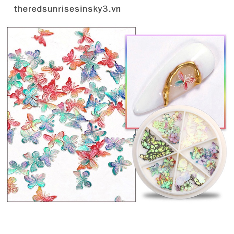 Bột Bột 3D DIY Họa Tiết Giáng Sinh Hợp Thời Trang Trang Trí Móng Tay