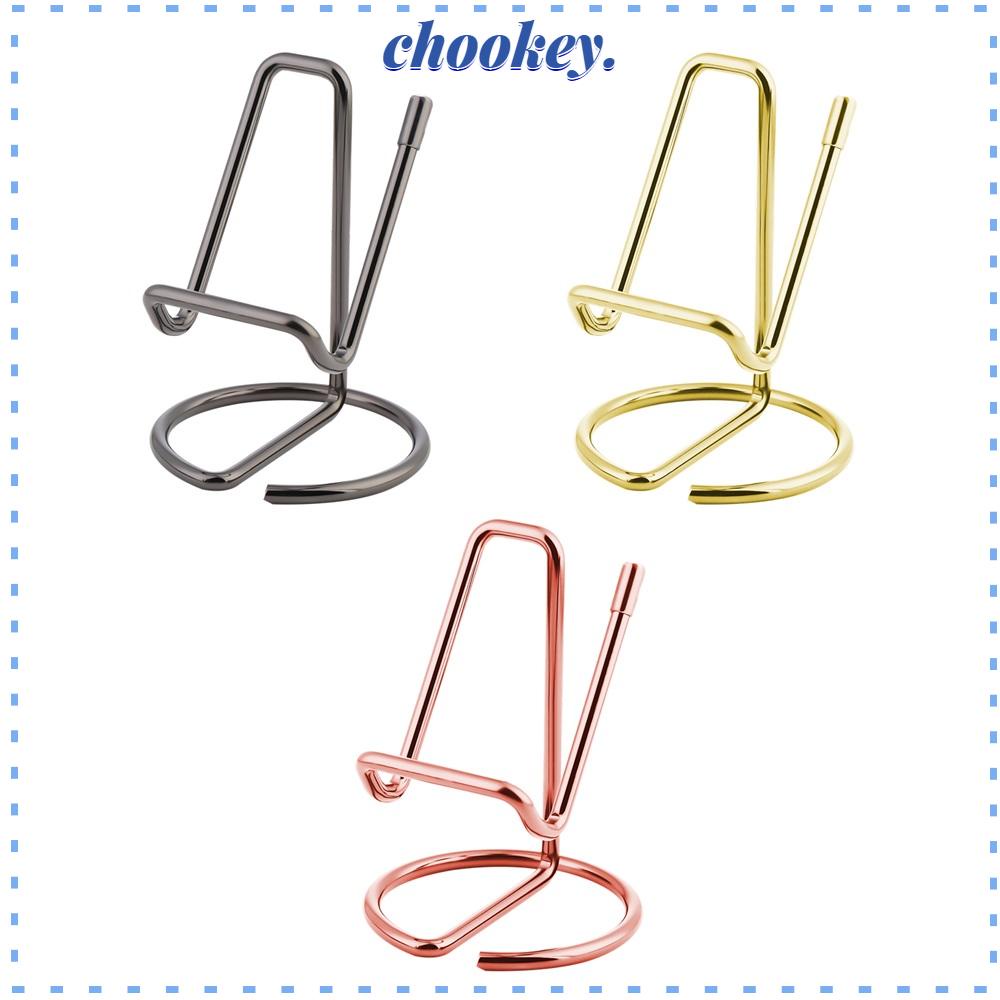 CHOOKEY Giá Đỡ Thẻ Tên Để Bàn Thiết Kế Dễ Thương Tiện Dụng