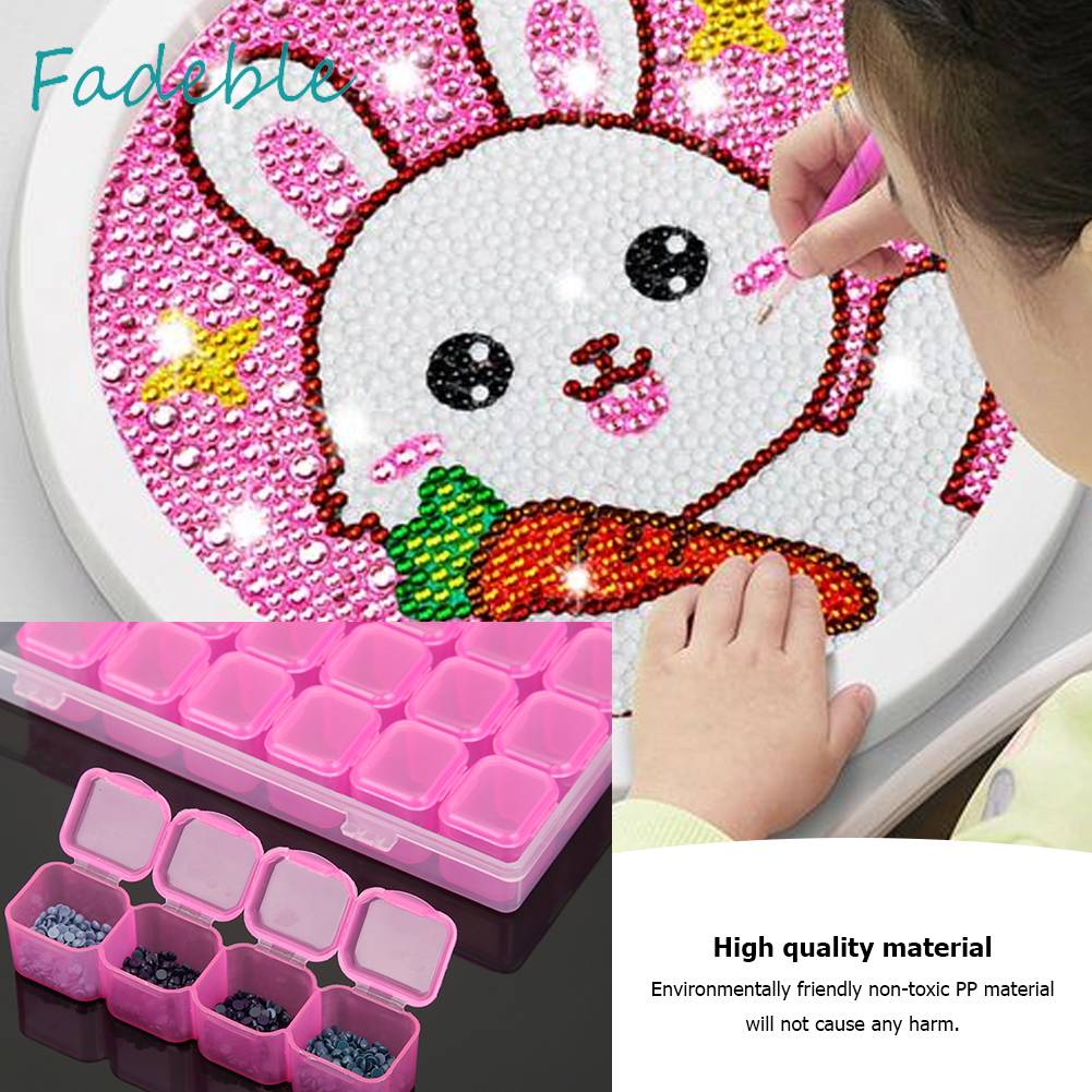 Hộp Đựng Phụ Kiện Trang Trí Móng Tay / Điện Thoại Tiện Dụng DIY