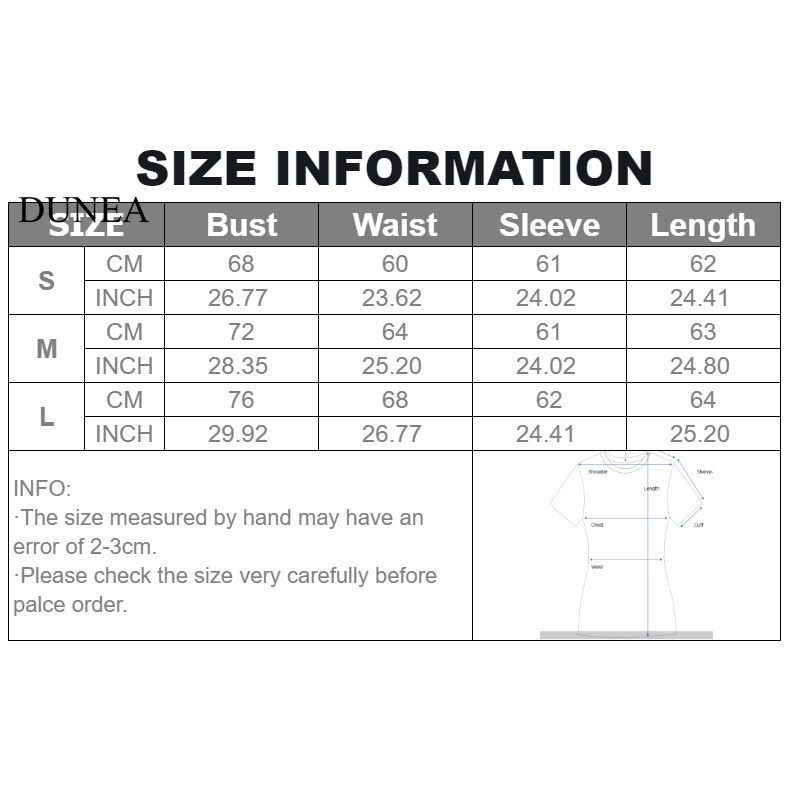 DUNEA Bộ Áo Liền Quần Dài Tay Ôm Eo Thiết Kế Không Đồng Đều Dành Cho Nữ