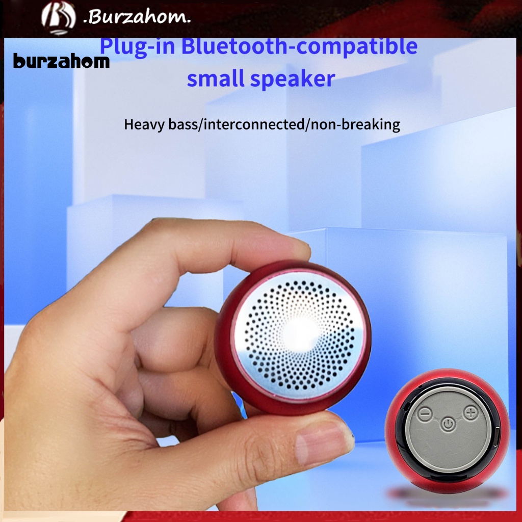 Loa Bluetooth Không Dây Mini Vỏ Kim Loại Hỗ Trợ Đọc Thẻ Nhớ Ngoài Trời Tiện Dụng Chất Lượng Cao 50