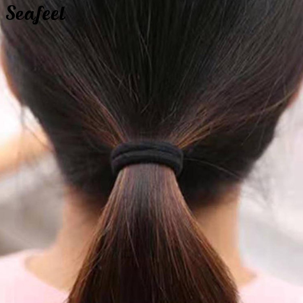 Dây Cột Tóc Co Giãn Chống Trượt Có Độ Đàn Hồi Cao Thích Hợp Làm Quà Tặng Cho Bé
