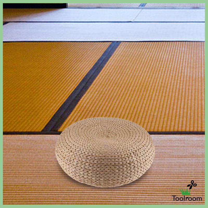 Đệm Ngồi Đan Rơm Thủ Công Thoáng Khí