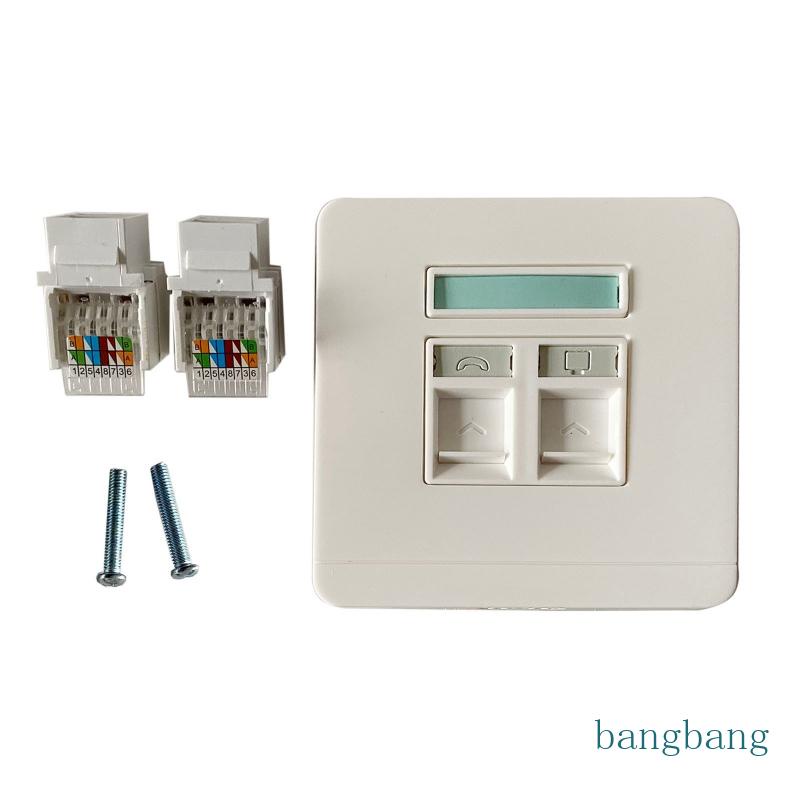 Bảng Nối 2 Cổng RJ45 CAt6 Female Sang Female