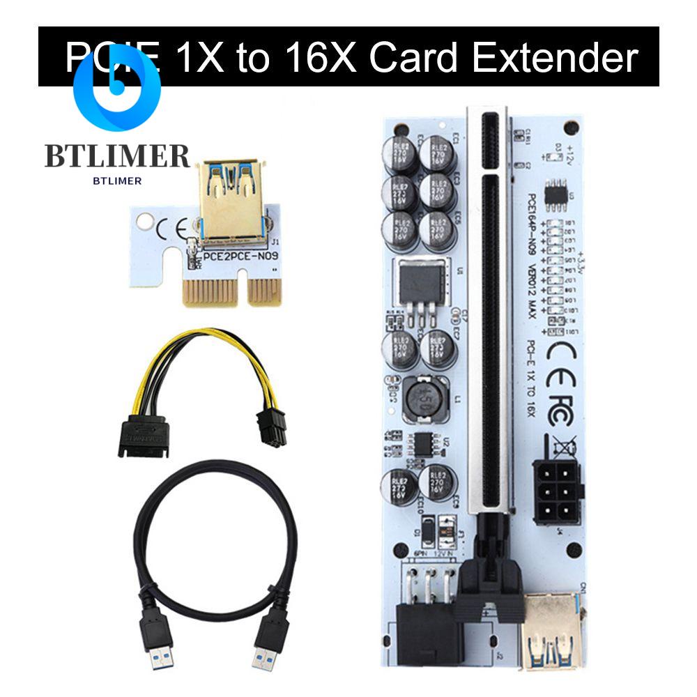 BTLIMER Thẻ Đồ Họa Mở Rộng Tốc Độ Cao USB3.0 1X Sang 16X