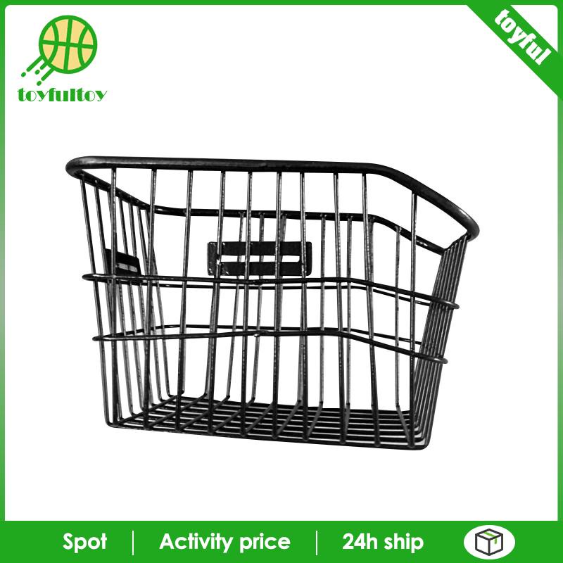 Giỏ Đựng Đồ Bằng Kim Loại Bền Chắc Có Thể Tháo Rời Gắn Phía Sau Xe Đạp