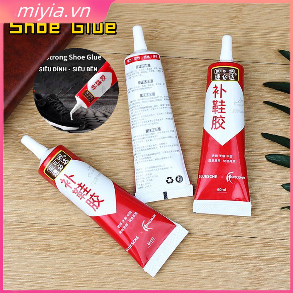 60 Ml Keo Sửa Giày Chống Nước Đặc Biệt Keo Mạnh Siêu Giày Keo Chất Lỏng Đa Năng Giày Keo Dụng Cụ Chăm Sóc Giày Miyia