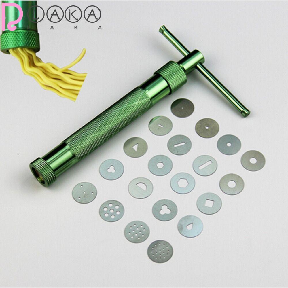 LAKAMIER Máy Đùn Đất Sét Cầm Tay Bằng Thép Không Gỉ Bền Bỉ Đa Năng DIY