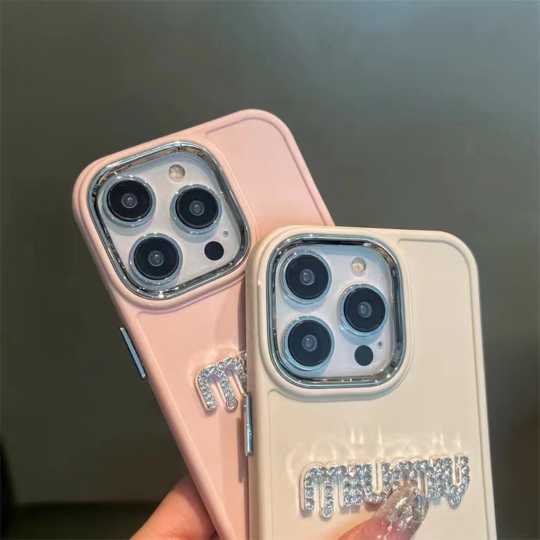 Ốp Điện Thoại tpu Mềm Hình MIUMIU 3D Cho Iphone 15 Pro max 14 pro max 14 plus 13 pro max 12 pro max 11 pro max 15 Pro XSMAX XR X