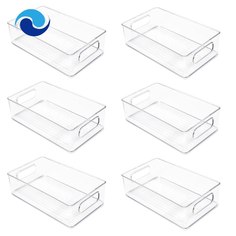 Set 6 Hộp Đựng Thực Phẩm Để Tủ Lạnh Có Thể Xếp Chồng Lên Nhau