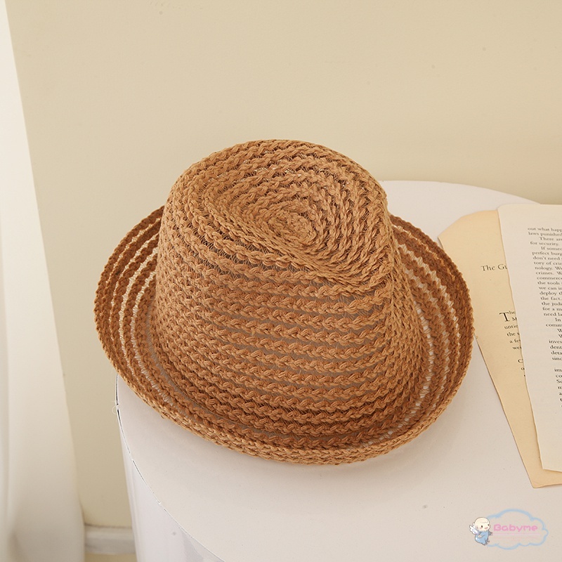 Mũ Cói Chống Nắng Phong Cách Hàn Quốc Tinh Tế Thời Trang Mùa Hè Cho Bé Gái / Bé Trai