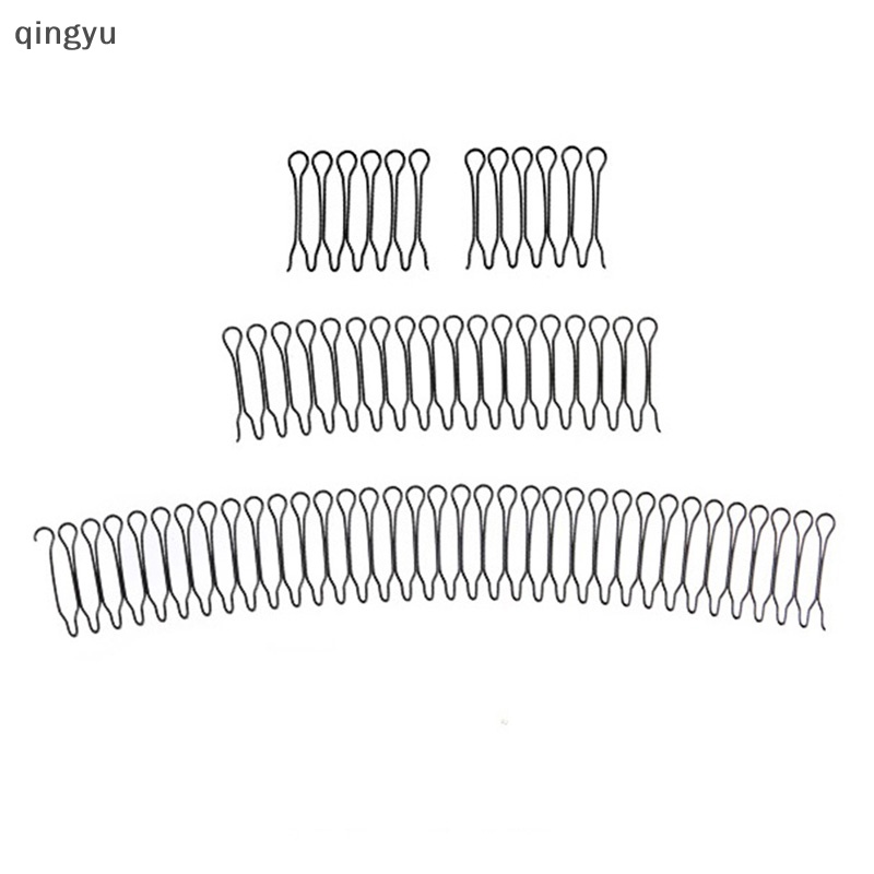 Qingyu Kẹp Cố Định Tóc Vô Hình Có Răng Lược Kẹp UShape