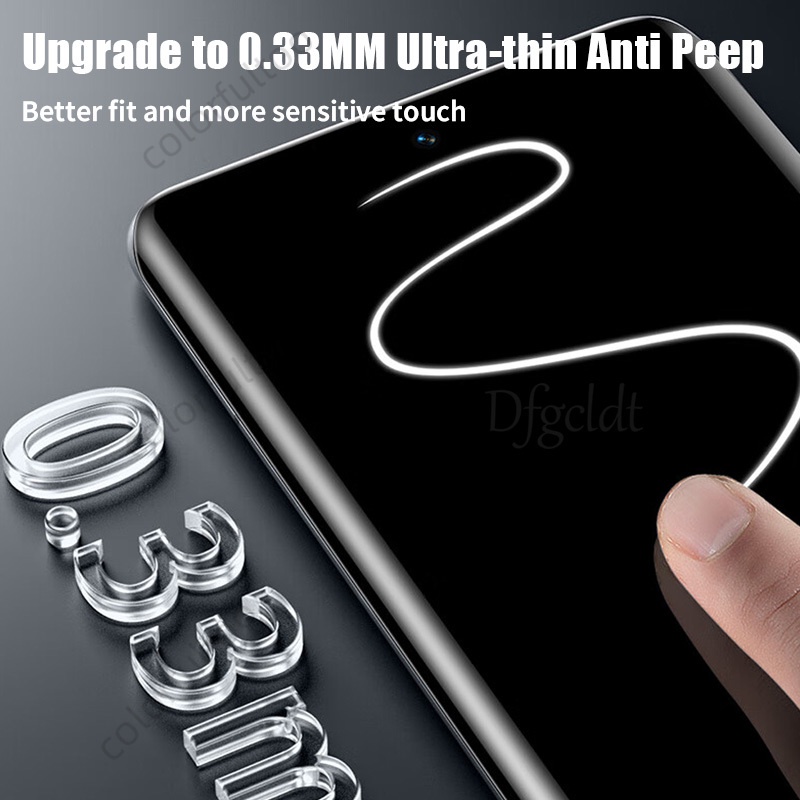 Kính Cường Lực 9H Chống Nhìn Trộm Cho Realme 11 Pro Plus 11 10 9 Pro Plus + 8i 8Pro 11Pro 10 11 4G 5G