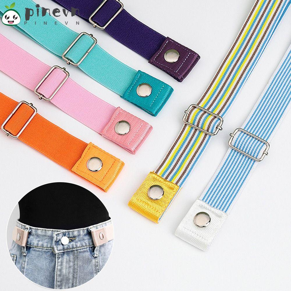 PINEVN Thắt Lưng Co Giãn Không Khóa Dễ Dàng Cài Đặt Cho Nữ