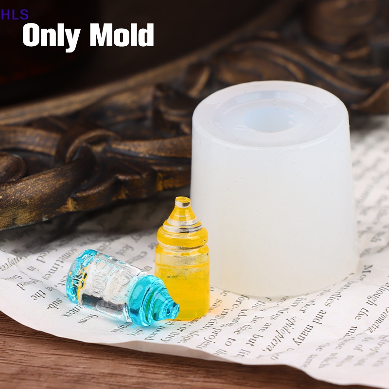 Khuôn Silicon Mini 1: 12 Làm Bình Sữa Trang Trí Nhà Búp Bê DIY